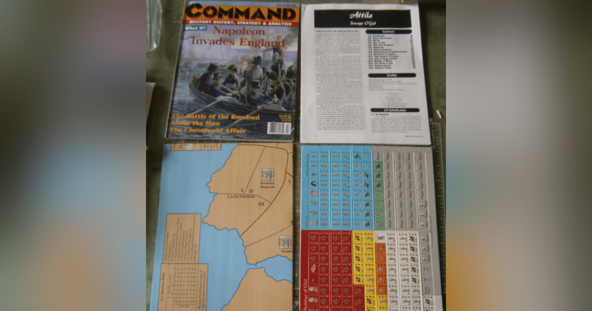 GMT/ATTILA SCOURGE OF ROME/A GREAT BATTLES OF HISTORY MODULE
