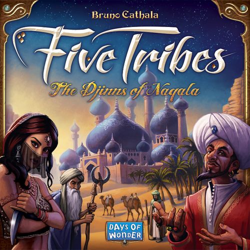 Board Game: Five Tribes: The Djinns of Naqala