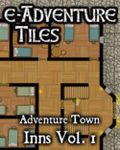 RPG Item: e-Adventure Tiles: Adventure Town Inns Vol. 1