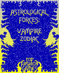 RPG Item: Astrological Forces: Vampire Zodiac