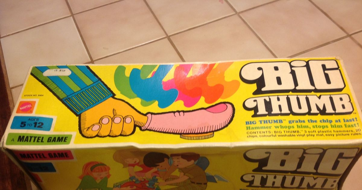 Big Thumb Board Game BoardGameGeek