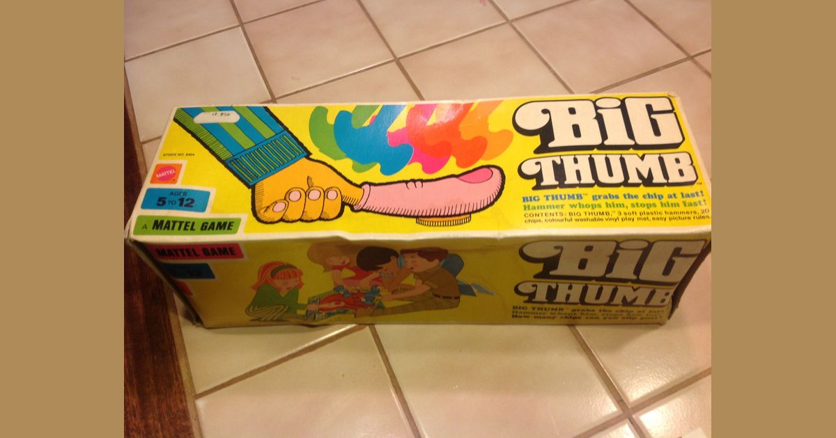 Big Thumb Board Game BoardGameGeek