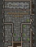 RPG Item: DramaScape Fantasy Volume 035: Old Style Dungeon Level 02