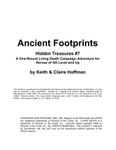RPG Item: Hidden Treasures 7: Ancient Footprints