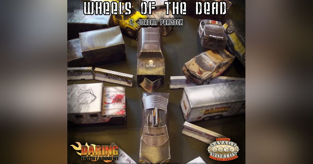 Wheels of the Dead: Pre- and Post-Apocalyptic Paper Models | RPG Item ...