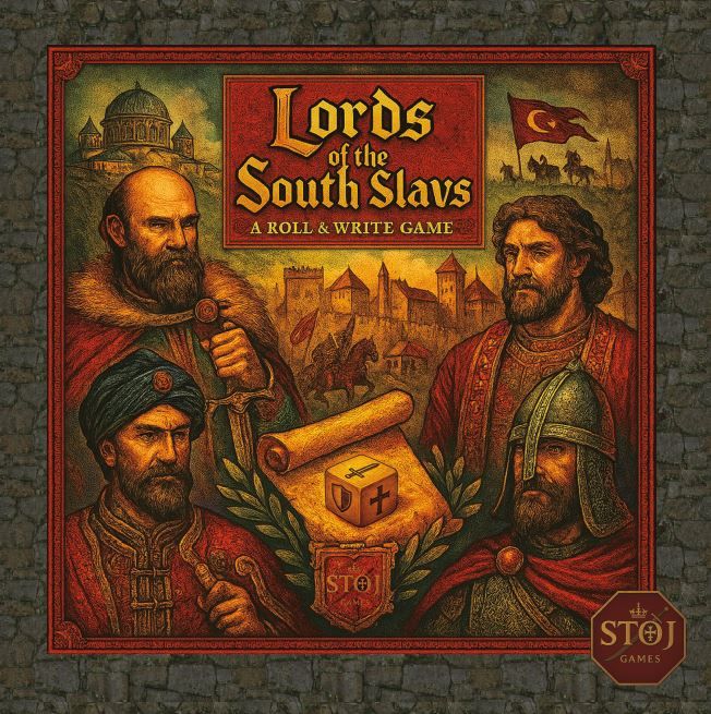 Cover art for Lords of the South Slavs: Roll & Write