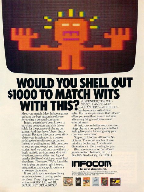 Infocom | Image | BoardGameGeek Infocom