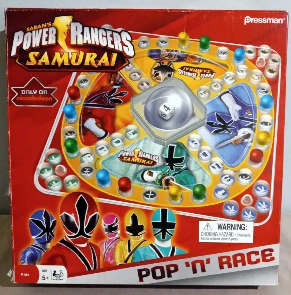 Power Rangers Samurai Pop &#039;N&#039; Race