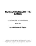 RPG Item: Nomads Beneath the Sands