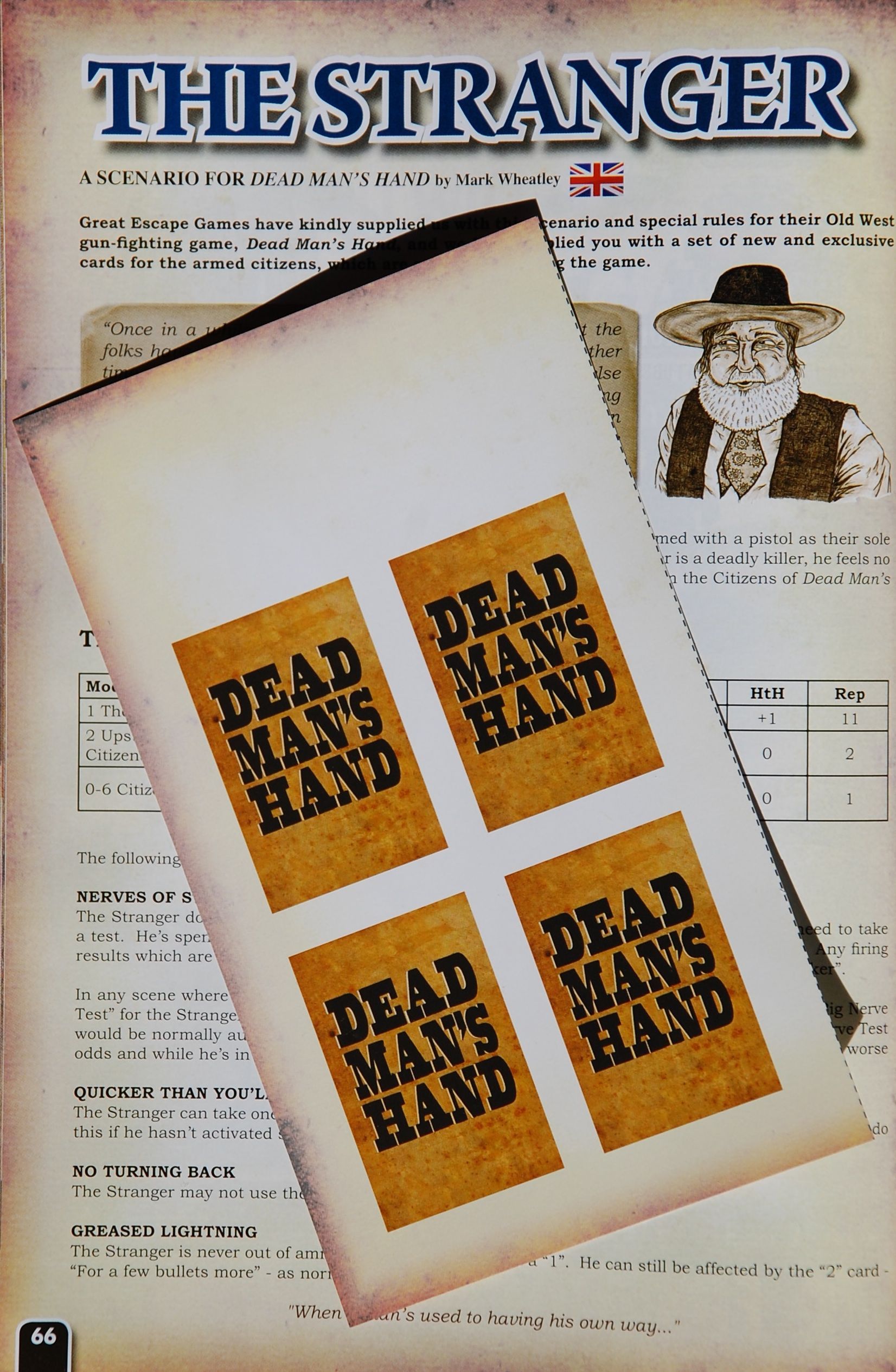 Dead Man's Hand: The Stranger box art