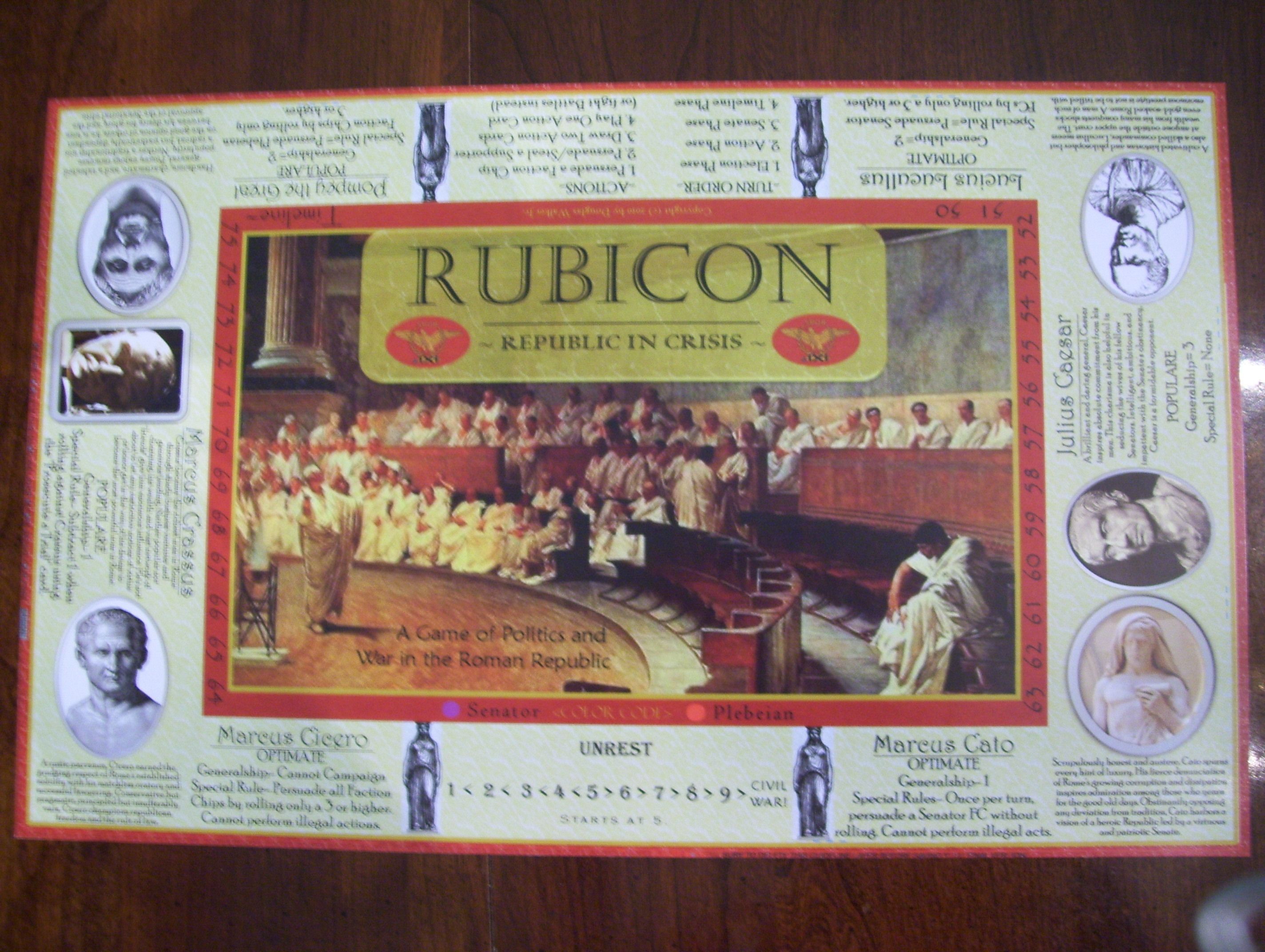 Rubicon: Republic in Crisis box art