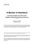 RPG Item: NYR5-S04: A Murder in Heartland
