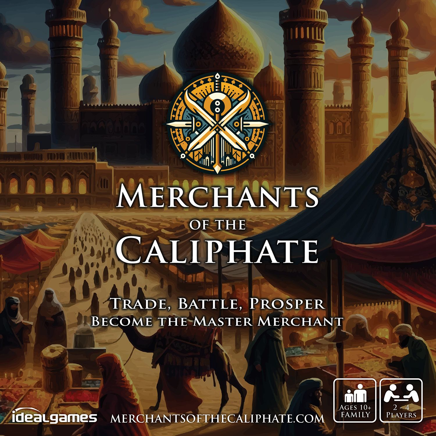 Cover art for Merchants of the Caliphate