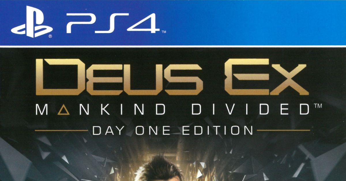 Deus Ex: Mankind Divided | Video Game | BoardGameGeek