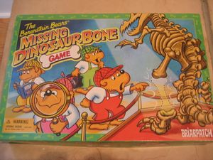 The Berenstain Bears Missing Dinosaur Bone Game