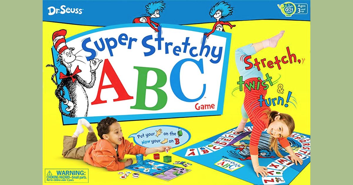 Dr Seuss Super Stretchy A B C Game Board Game Boardgamegeek