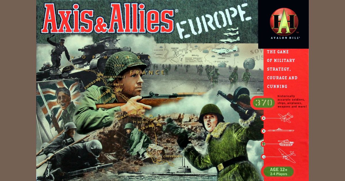 Axis & Allies: Europe 1999 - German Artillery x3 Game pieces 
