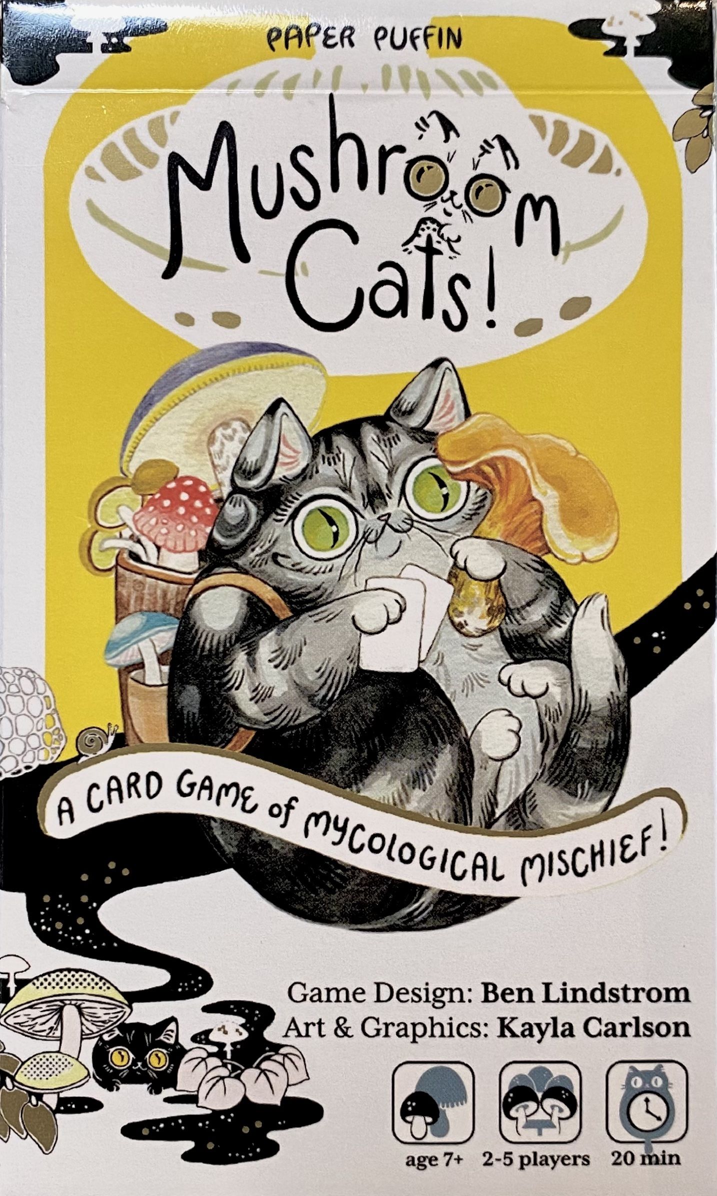 Mushroom Cats! box art