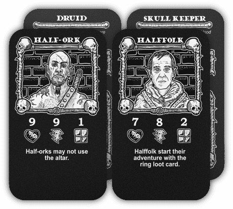 Tin Helm: Race/Class Promo Cards