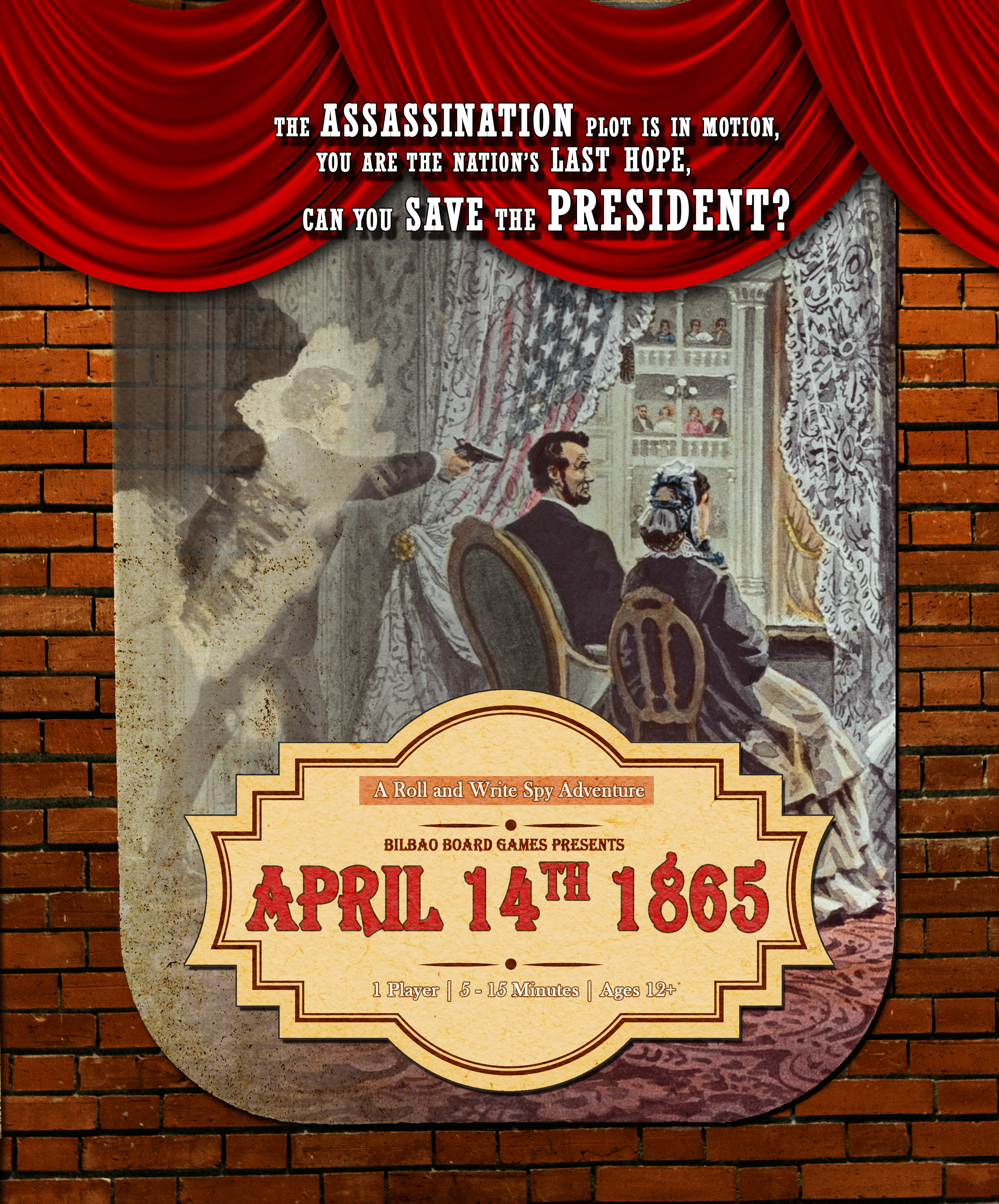 Cover art for April 14th 1865