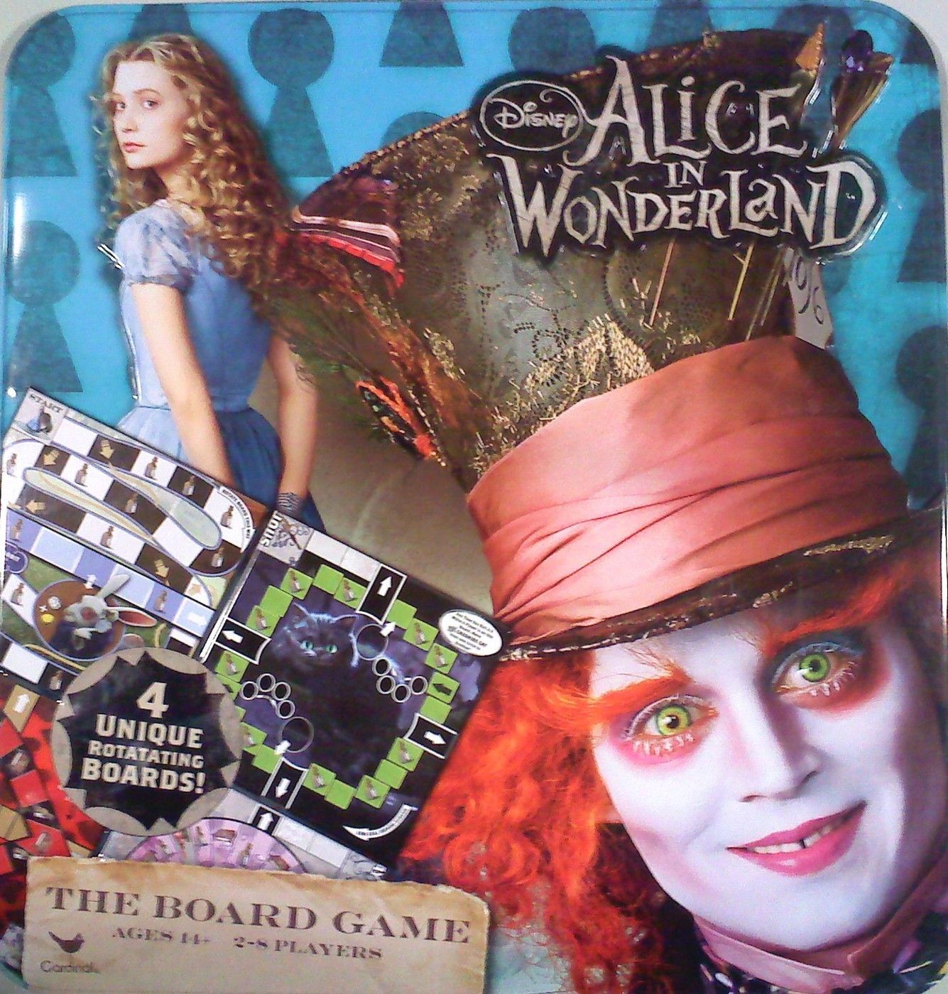 Tim Burton's Alice in Wonderland box art