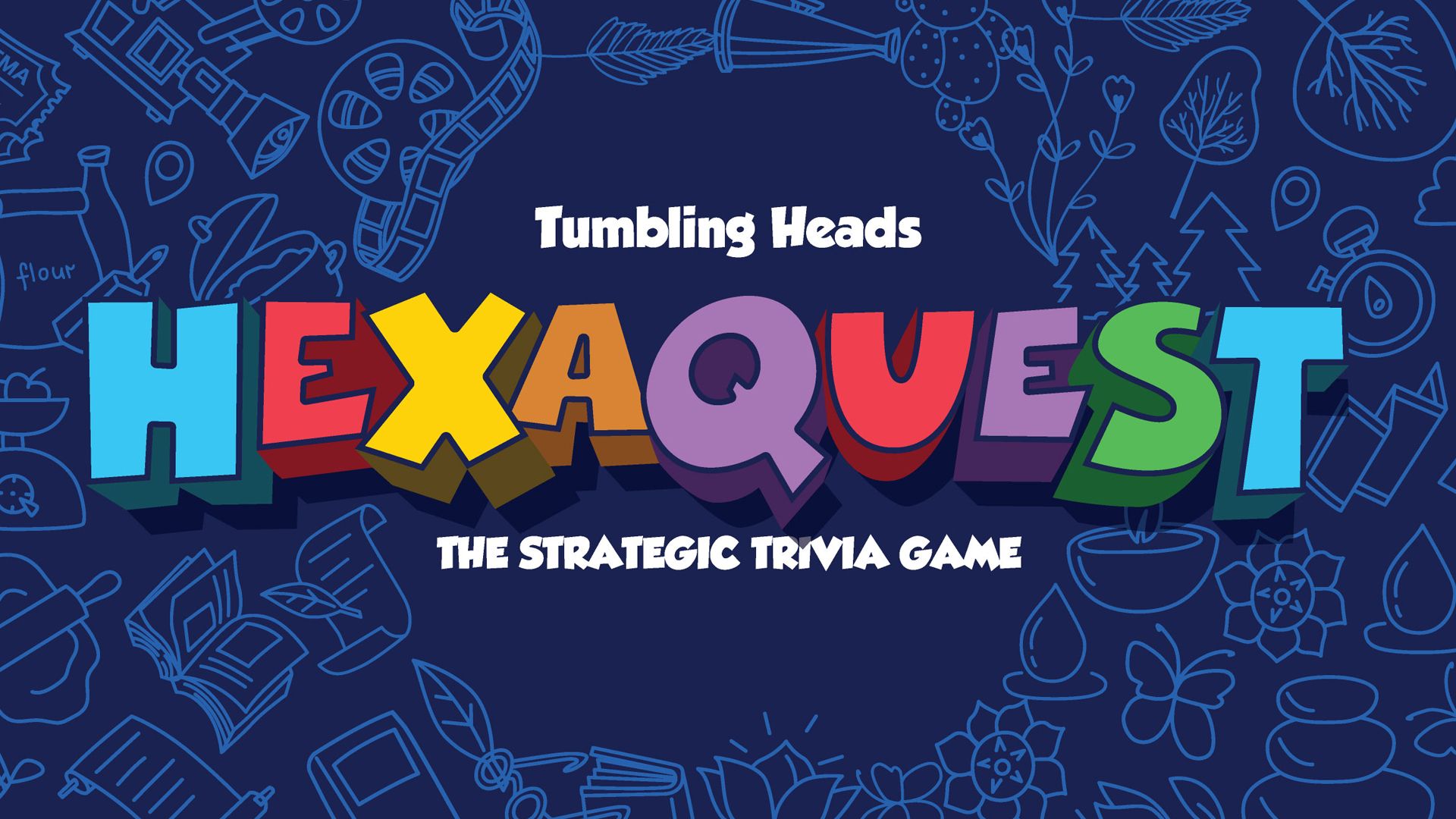 Hexaquest: The Strategic Trivia Game game box