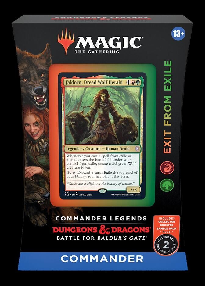 Magic: the Gathering – Battle for Baldur`s Gate Commander: Exit from Exile