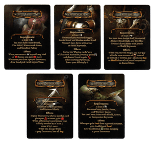 Tainted Grail: Item Sets Promo Cards