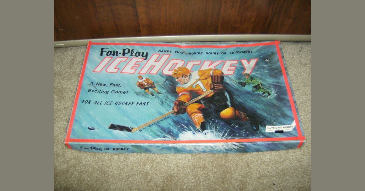 FanPlay Ice Hockey Board Game BoardGameGeek
