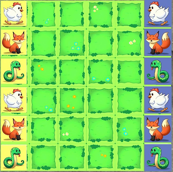 Chicken-Fox-Snake