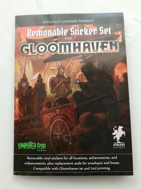 Gloomhaven Board Game Multi-listing NEW All Parts Spare 4th print ENG,2017 