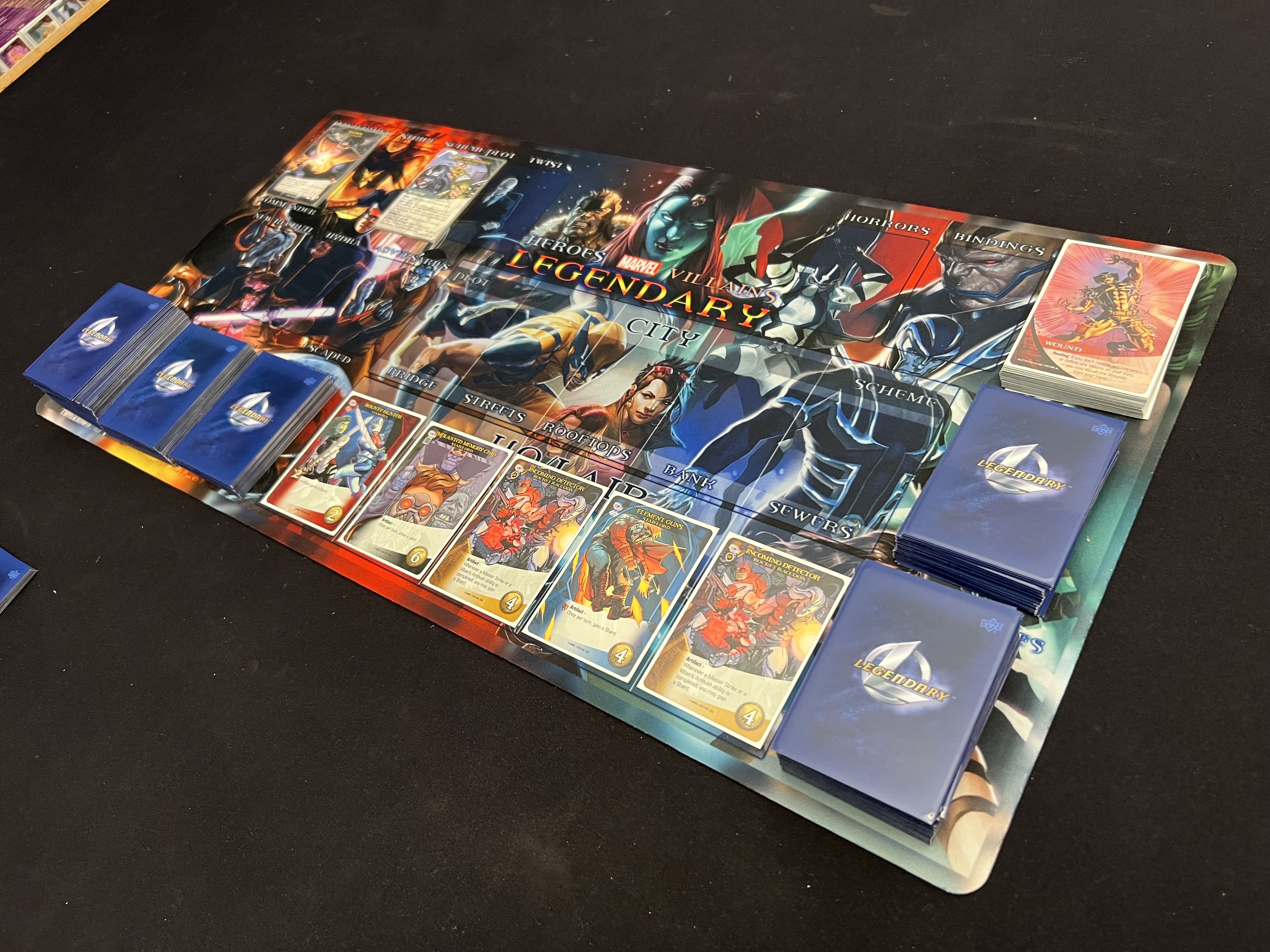 Universal Mat Legendary A Marvel Deck Building Game