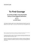 RPG Item: URD4I-02JM: To Find Courage