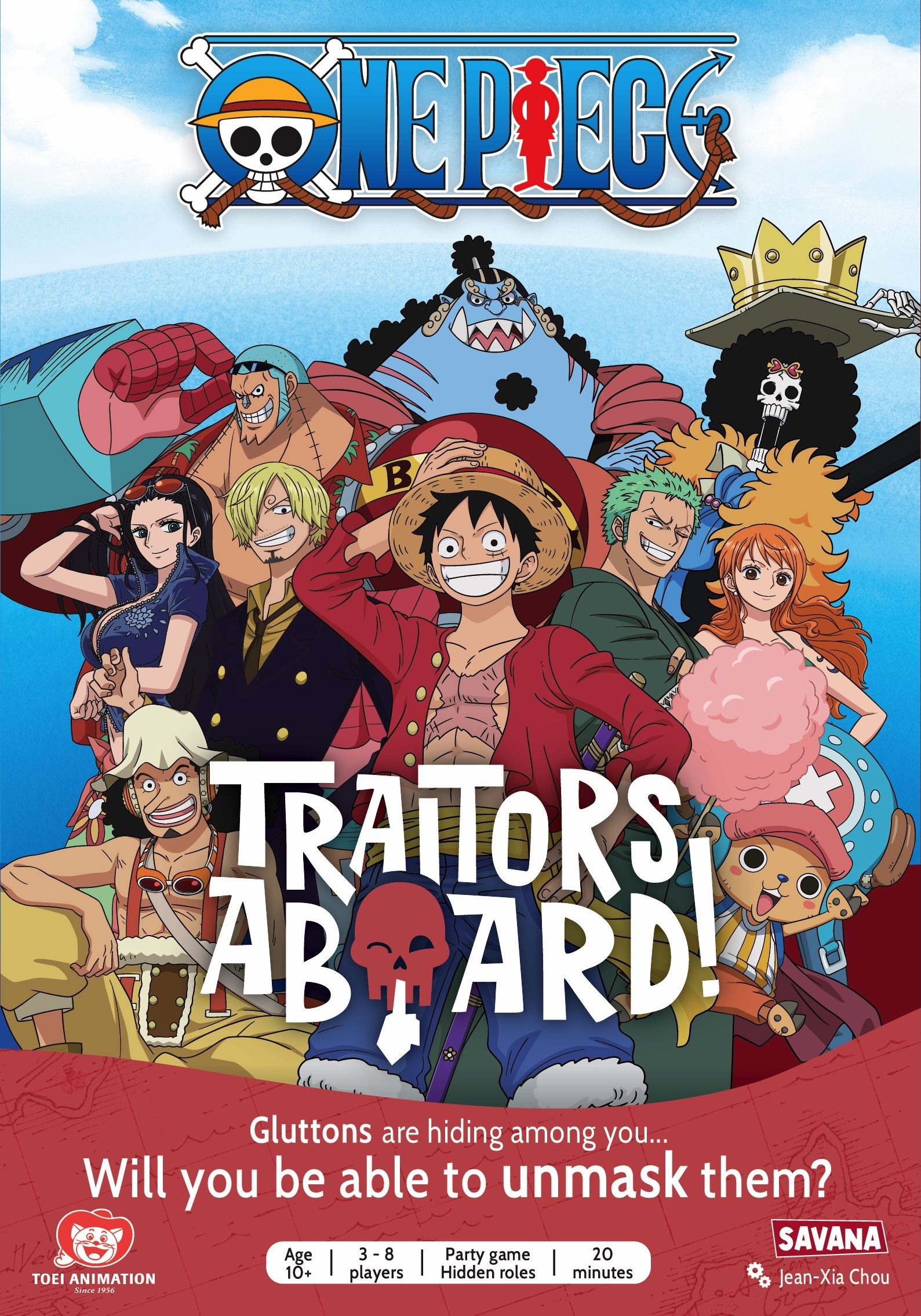 Traitors Aboard: One Piece box art