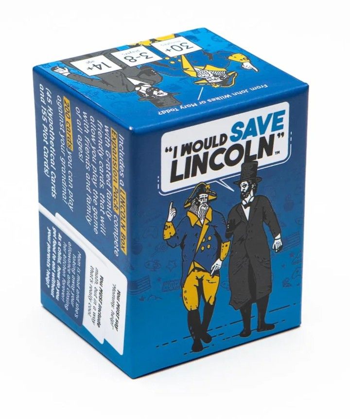 Cover art for "I Would Save Lincoln"