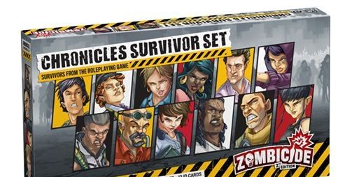 Asmodee Zombicide 2E Chronicles Survivor Set Board Game Orange
