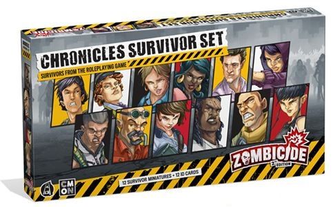 Zombicide (2nd Edition): Chronicles Survivor Set box art