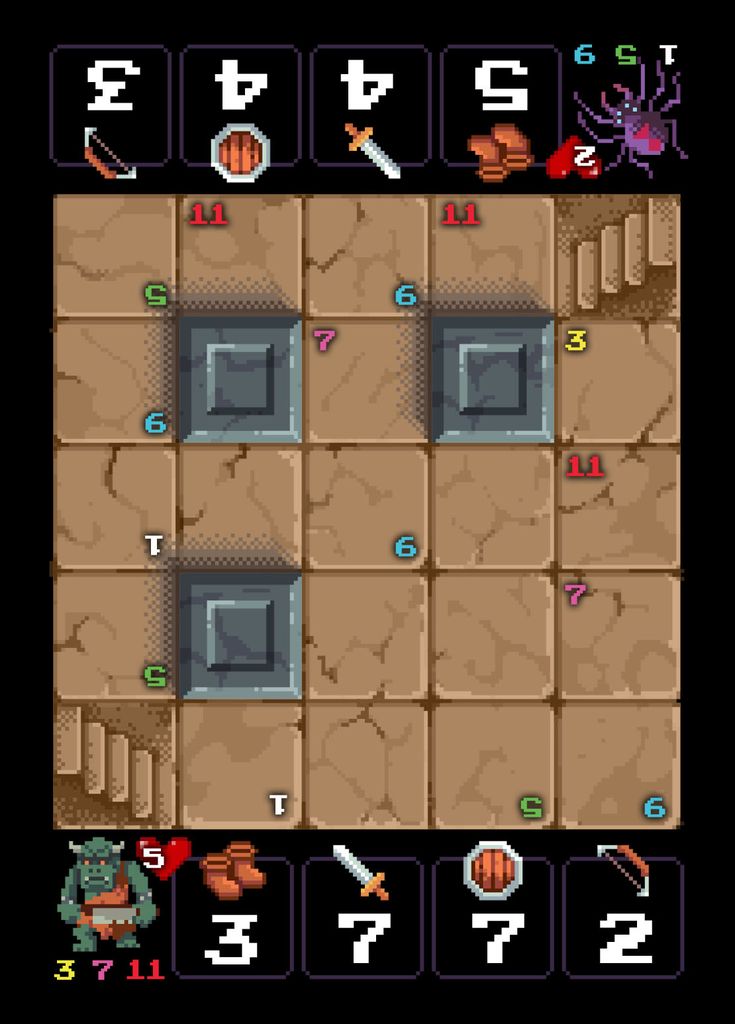 One Card Dungeon Print And Play