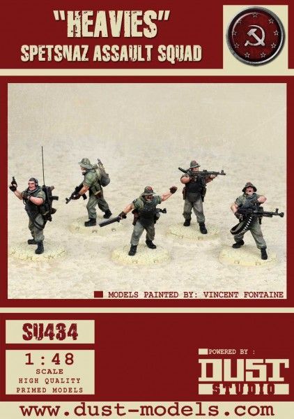Dust Tactics: Spetsnaz Assault Squad – "Heavies"