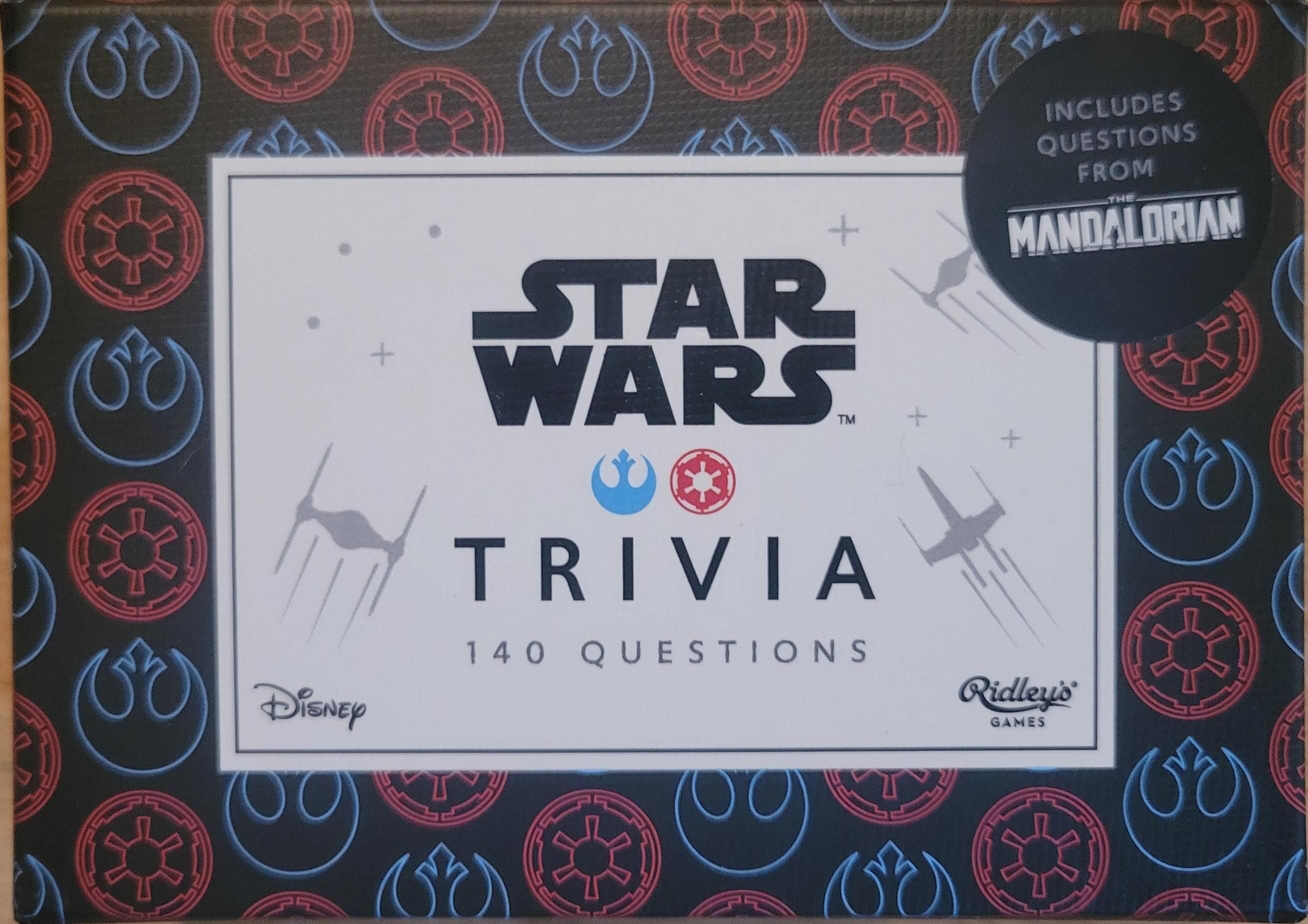 Cover art for Ridley's Games Star Wars Trivia