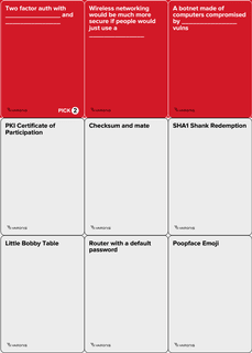 Cards Against Info Security