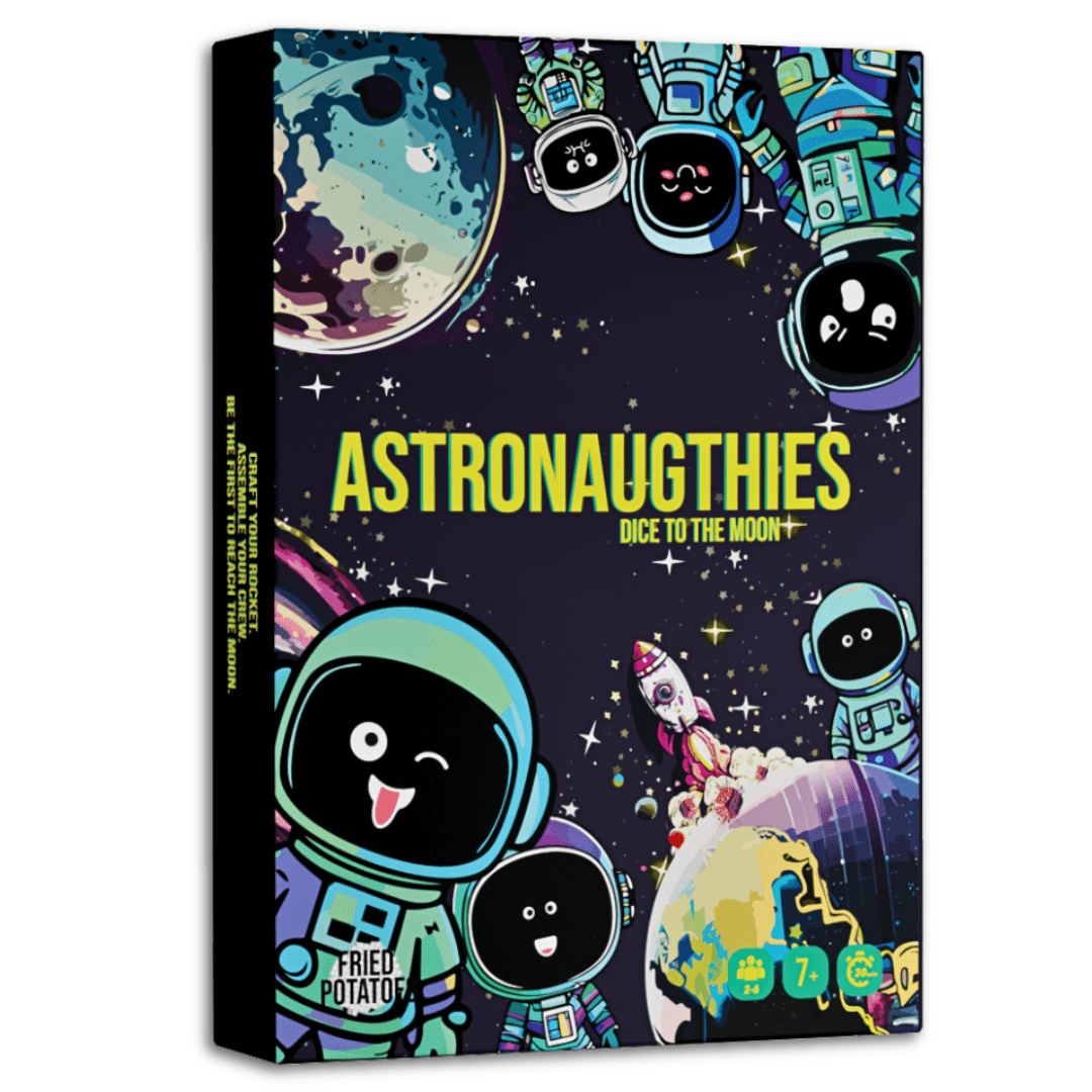Astronaugthies: Dice Till The Moon doboz