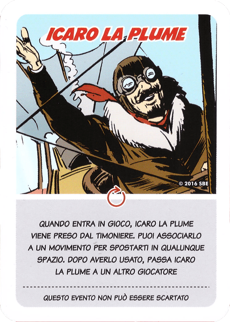 Zagor: Odissea Americana – Icaro La Plume Promo Card