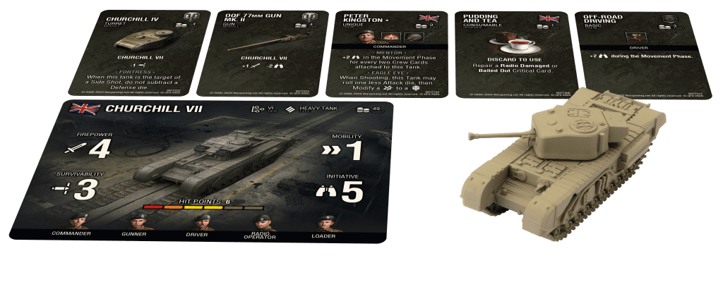 World of Tanks Miniatures Game: British – Churchill VII