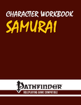 RPG Item: Character Workbook: Samurai