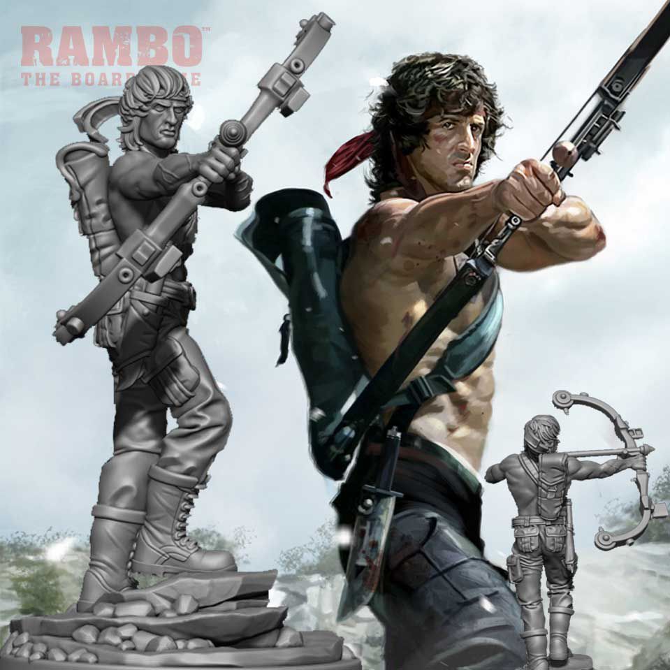Illustration 12 de Rambo: the Board Game