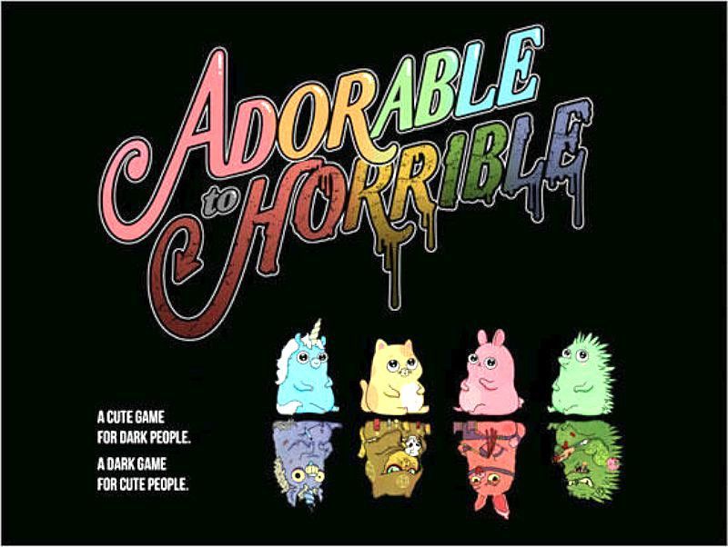 Adorable to Horrible box art