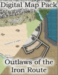 RPG Item: Digital Map Pack: Outlaws of the Iron Route