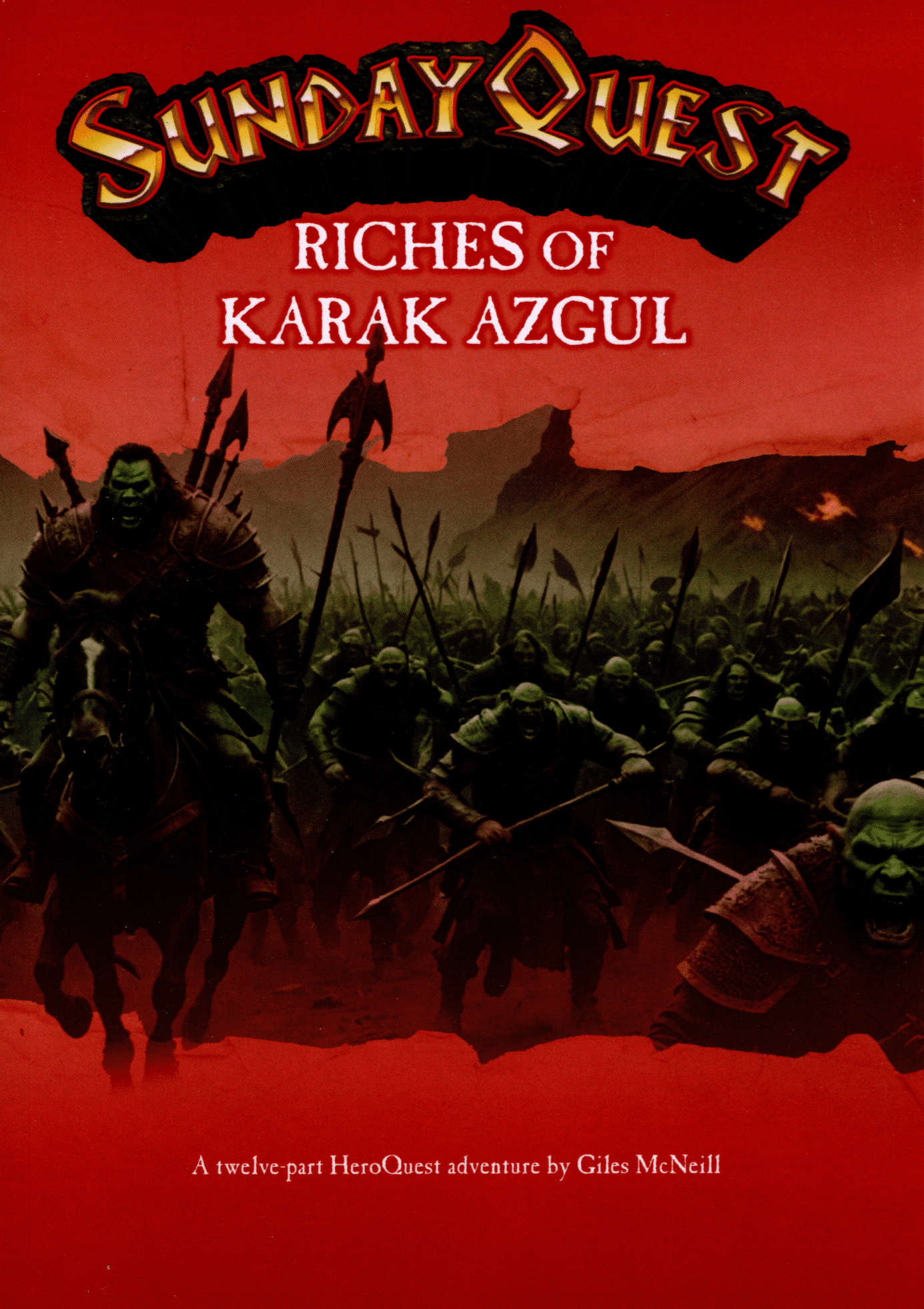 SundayQuest Adventures: Riches of Karak Azgul