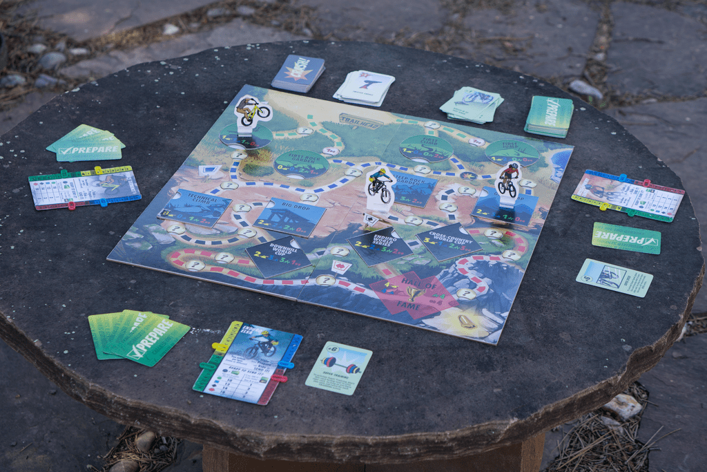 Illustration 1 de SEND IT! The Mountain Biking Board Game
